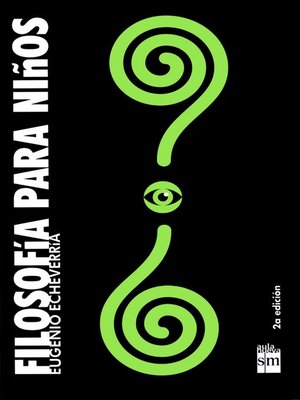 cover image of Filosofía para niños